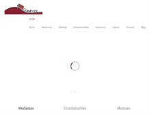 Tablet Screenshot of mudanzasgonatrans.com